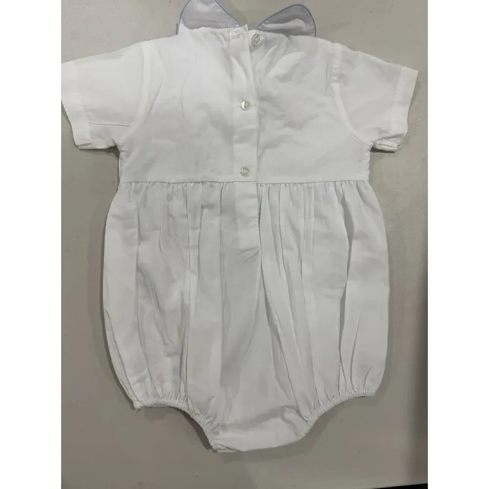 Petit Bebe 24m noah smocked cross bubble - Picture 3 of 3